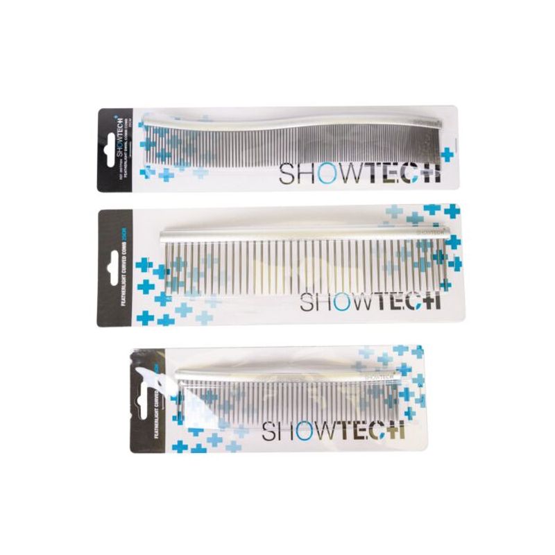Featherlight Curved Comb 19 cm, Show Tech