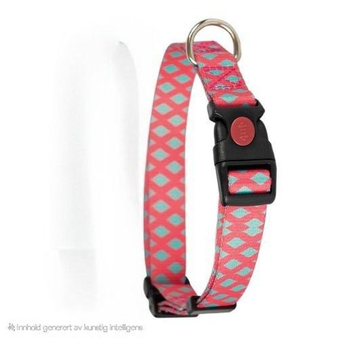 Huvudbild Halsbånd Fantasy Mint Blac/Mint Pink 40-55cm, ...