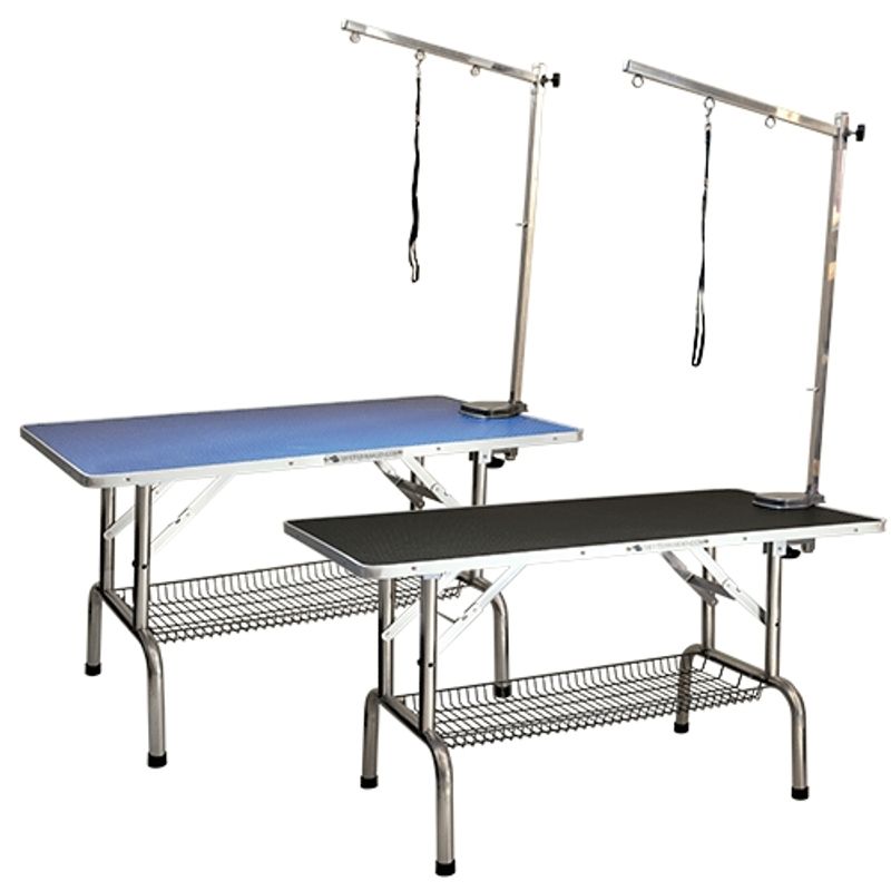 Sammenleggbart Bord for store raser Black 110 x 60 x 65 cm, Ibanez