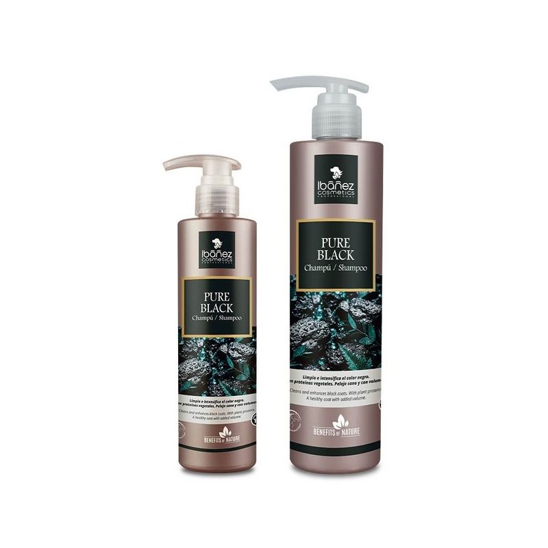 Pure Black Shampoo 500 ml, Ibanez